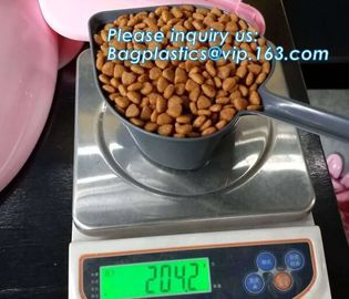 Wholesale Dog Food Spoon Shovel Plastic Pet Feed Scoop, Recycle food grade factory cat dog pet food storage container wi supplier