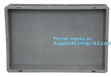 Multi-purpose Euro logistics plastic box ; Plastic turnover box, pp corrugated sheet Box plastic transport box turnover supplier