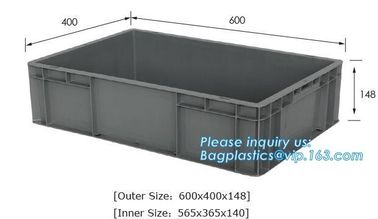 Multi-purpose Euro logistics plastic box ; Plastic turnover box, pp corrugated sheet Box plastic transport box turnover supplier