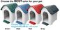 Indoor &amp;outdoor portable waterproof plastic dog house, large pet dog cage box kennel house , Manufacturer wholesale outd supplier