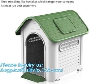 eco-friendly pet house outdoor plastic dog house, pet house folding plastic dog house, Removable Dog House Plastic Three supplier