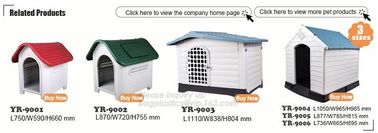 New Style Outdoor Breathless Removable Dog House Plastic Three Sizes Plastic Dog House, Cat Dog House Of Pet Home, bagea supplier