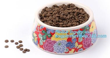 Lovely Personalized portable pet dog food water bowl ceramic plastic, Plastic pet bowl /PP pet dish for dog /food pail f supplier