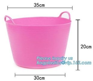 Household free sample woven plastic storage basket laundry storage basket, Foldable Storage laundry Baskets Storage Bask supplier