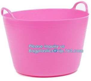 Household free sample woven plastic storage basket laundry storage basket, Foldable Storage laundry Baskets Storage Bask supplier