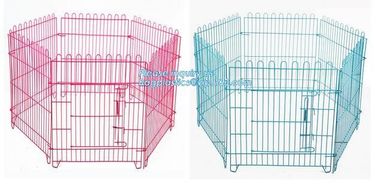 Multiple Sizes Pet Cage Heavy Duty for Sale Cheap Metal Foldable Stainless Steel Dog Cage, Heavy Duty Collapsible Dog Ca supplier