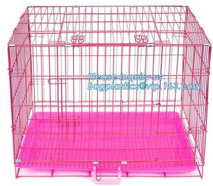 Commercial Stainless Steel Metal kennel Mesh Pet Dog Cage, Heavy duty Metal Welded Dog cage, Full Size Outdoor Kennel Co supplier