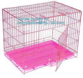 Commercial Stainless Steel Metal kennel Mesh Pet Dog Cage, Heavy duty Metal Welded Dog cage, Full Size Outdoor Kennel Co supplier