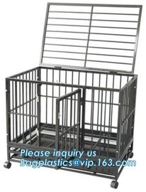 Wholesale Heavy Duty Custom Made Large Animal Pet Dog Cage ( stainless steel, metal, aluminum, iron,galvanized steel ) supplier