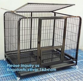 Wholesale Heavy Duty Custom Made Large Animal Pet Dog Cage ( stainless steel, metal, aluminum, iron,galvanized steel ) supplier