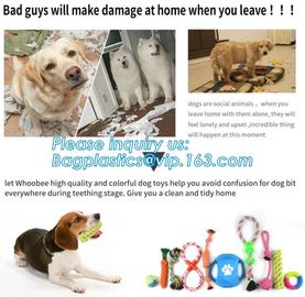 Tugging tossing pet dog rope toys, Pet durable teething chew cotton rope toy set dog toys, pet toys strong chew cotton r supplier
