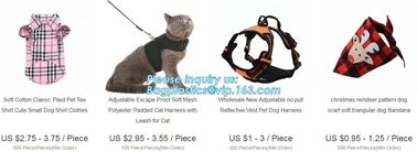 BIG DOG HARNESS, Custom Logo Nylon Rope Pet Dog Leash and Harness Set, size/logo/color no pull easy walk puppy big Dog H supplier