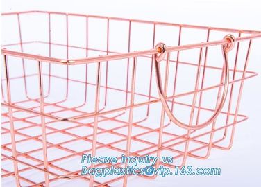 Metal Wire storage basket, Metal wire Under Shelf Storage Basket Space Saving Easy Cabinet Shelf Caddy Basket, kitchen b supplier