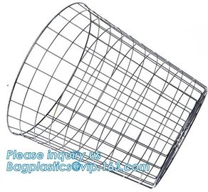 Wholesale china trade decorative laundry metal wire material storage basket, Storage Metal Wire Fruit Basket hanging wir supplier