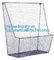 New Design Office Black Wire Mesh Baskets with Magnets, Flat Storage Baskets, Metal Wire 3 Tier Wall Mounted Kitchen Fru supplier