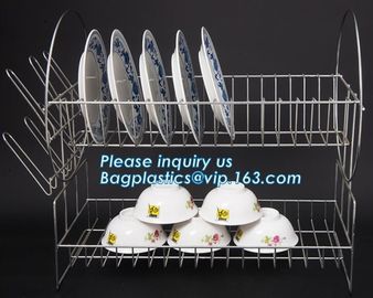 Manufacturer Simple Houseware Stackable 2 Tier Sliding Basket Drawer Organizer , Storage, Eco-friendly powder coated 2 t supplier