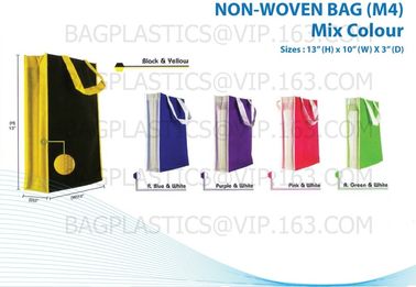 NON WOVEN BAGS, NONWOVEN FABRIC, ECO BAGS, GREEN BAGS, PROMOTIONAL BAGS, BACKPACK BAGS, SHOULDER BAG, ECO-FRIENDLY PACKS supplier