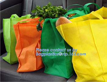 Wholesale recycle hand bag non woven bag, Custom colorful tote shopping non woven bag, Good quality Low price Grocery sh supplier