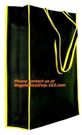 Wholesale price promotional customized recycled plain tote shopping non woven bag, Garment bag Drawstring bag PP Woven B supplier