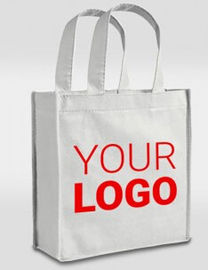 Wholesale price promotional customized recycled plain tote shopping non woven bag, Garment bag Drawstring bag PP Woven B supplier