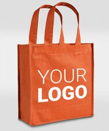 Custom Logo Printed Eco Friendly Tote Shopping Carry Fabric PP Laminated Recyclable Non Woven Bag, Promotional PP Non Wo supplier