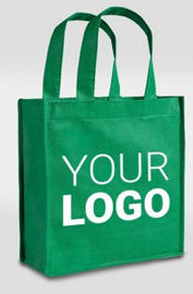 Custom Logo Printed Eco Friendly Tote Shopping Carry Fabric PP Laminated Recyclable Non Woven Bag, Promotional PP Non Wo supplier