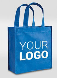 Custom Logo Printed Eco Friendly Tote Shopping Carry Fabric PP Laminated Recyclable Non Woven Bag, Promotional PP Non Wo supplier