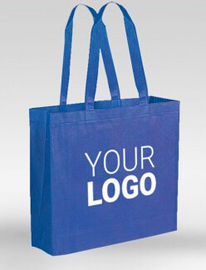 Custom Logo Printed Eco Friendly Tote Shopping Carry Fabric PP Laminated Recyclable Non Woven Bag, Promotional PP Non Wo supplier