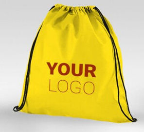 Design Christmas Small Drawstring Shopping Non Woven Bag, Wholesale cheap recycle polypropylene pp non woven bag with zi supplier