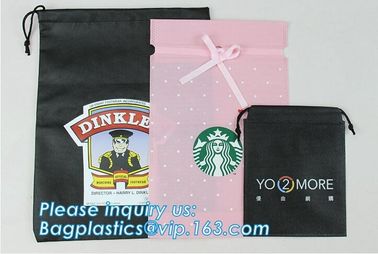 non woven drawstring bags, non woven backpack, Eco Non-woven Fabric. (40gsm-120gsm);  Laminated Non-woven (55gsm-160gsm) supplier