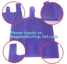 pp non woven t shirt bag, handy bag, handle bag, non woven fabric vest handle bag, vest carrier, handy bag, grocery hand supplier