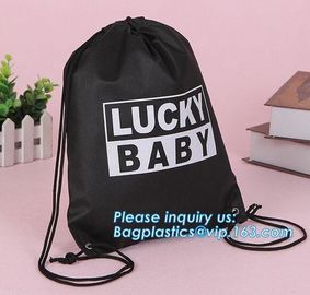 Fashion Eco Friendly Advertising Non Woven Drawstring Bag, Promotional pp non woven drawstring travel shoes bags, bageas supplier