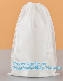 Wholesale Promotion Portable Gift Small Non Woven Drawstring Bag， Non woven drawstring pocket shoes bag , Clothes bag ,f supplier