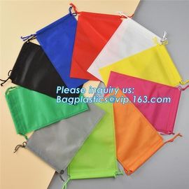 Wholesale Promotion Portable Gift Small Non Woven Drawstring Bag， Non woven drawstring pocket shoes bag , Clothes bag ,f supplier