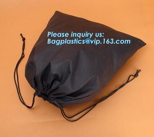 Customized non woven drawstring bags， digital full color printing non woven drawstring bag for promotional event bagease supplier