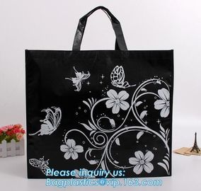 Customize non woven advertising drawstring bag, Small nice various colors nylon string pp non woven drawstring bag, bage supplier