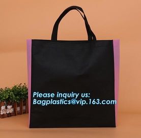 cambrel bags non woven bag, logo printed reusable cheap shopping u cut non woven bag, promotional Design fashion style c supplier