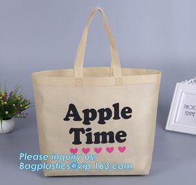 wholesale fashion 38*42*10cm 80gsm 100% pp non woven bag with handle, gusset and bottom, Promotional Cheap Customized Fo supplier