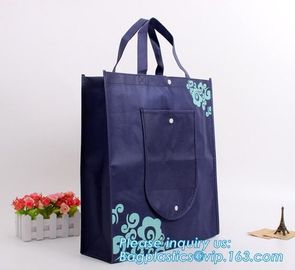 Custom Promotional Gift Foldable PP Printed Garment Cheap Drawstring Tote Fabric Laminated Recyclable Non Woven Bag, pkg supplier