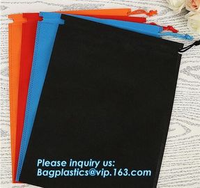 High quality promotion shopping bag printing logo recycle foldable gift non woven bag, logo printed reusable cheap shopp supplier