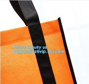 High quality promotion shopping bag printing logo recycle foldable gift non woven bag, logo printed reusable cheap shopp supplier