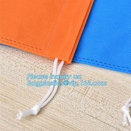 High quality promotion shopping bag printing logo recycle foldable gift non woven bag, logo printed reusable cheap shopp supplier