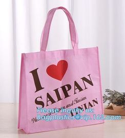 Customized printed logo Eco Friendly Non Woven Bag, Promotional Custom Printed Recycle Bag Foldable Heat Seal Laminated supplier