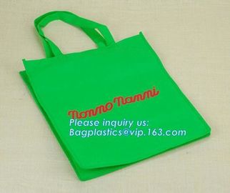 Customized printed logo Eco Friendly Non Woven Bag, Promotional Custom Printed Recycle Bag Foldable Heat Seal Laminated supplier