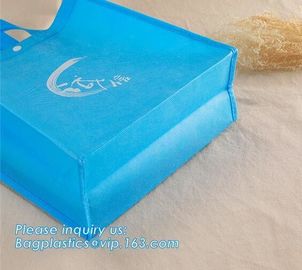 Fashion Design Wholesale Customized Promotional Friendly Recycle tote shopping non woven bag, wholesale custom printed l supplier
