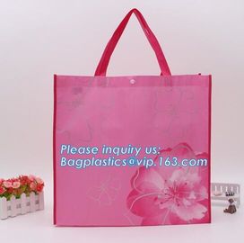 Wholesale Cheap Price Custom Printed Eco Friendly Tote Grocery Shopping Fabric PP Laminated Recyclable Non Woven Bag supplier