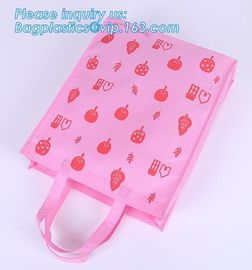 Wholesale Cheap Price Custom Printed Eco Friendly Tote Grocery Shopping Fabric PP Laminated Recyclable Non Woven Bag supplier