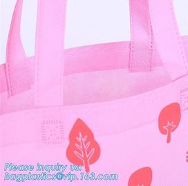 Wholesale Cheap Price Custom Printed Eco Friendly Tote Grocery Shopping Fabric PP Laminated Recyclable Non Woven Bag supplier