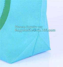 Customized polypropylene tnt white laminated non woven bag, Customized foldable shopping trolley bag non woven bag for s supplier