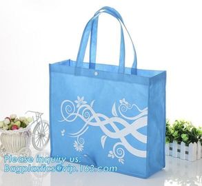 Customized polypropylene tnt white laminated non woven bag, Customized foldable shopping trolley bag non woven bag for s supplier